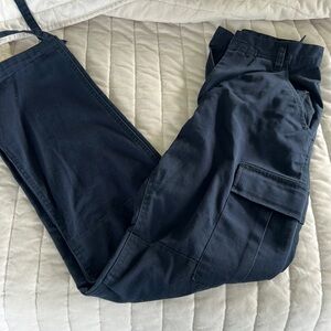 Navy blue Brandy Melville cargos